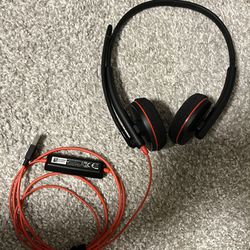 Plantronics USB Headset Headphones With mic 