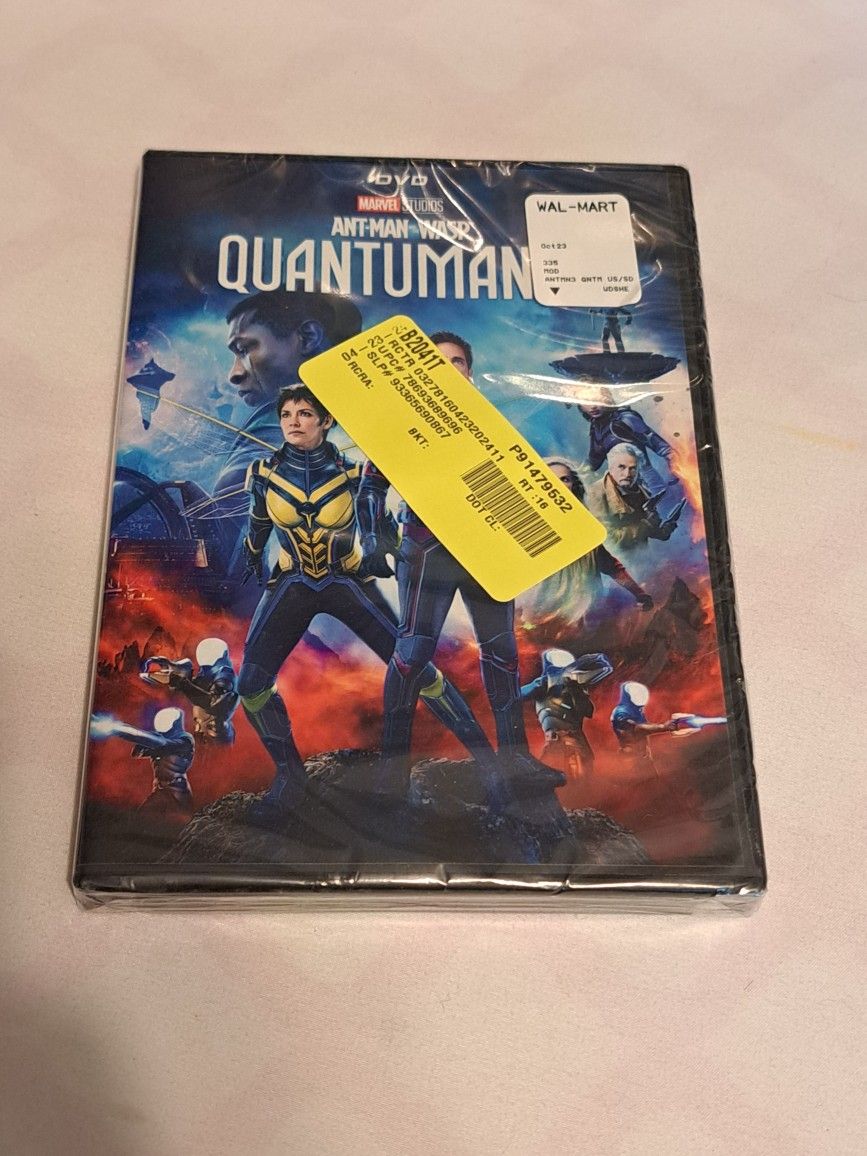 DVD Ant-Man Wasp Quantumania Movie Marvel Studios NEW!