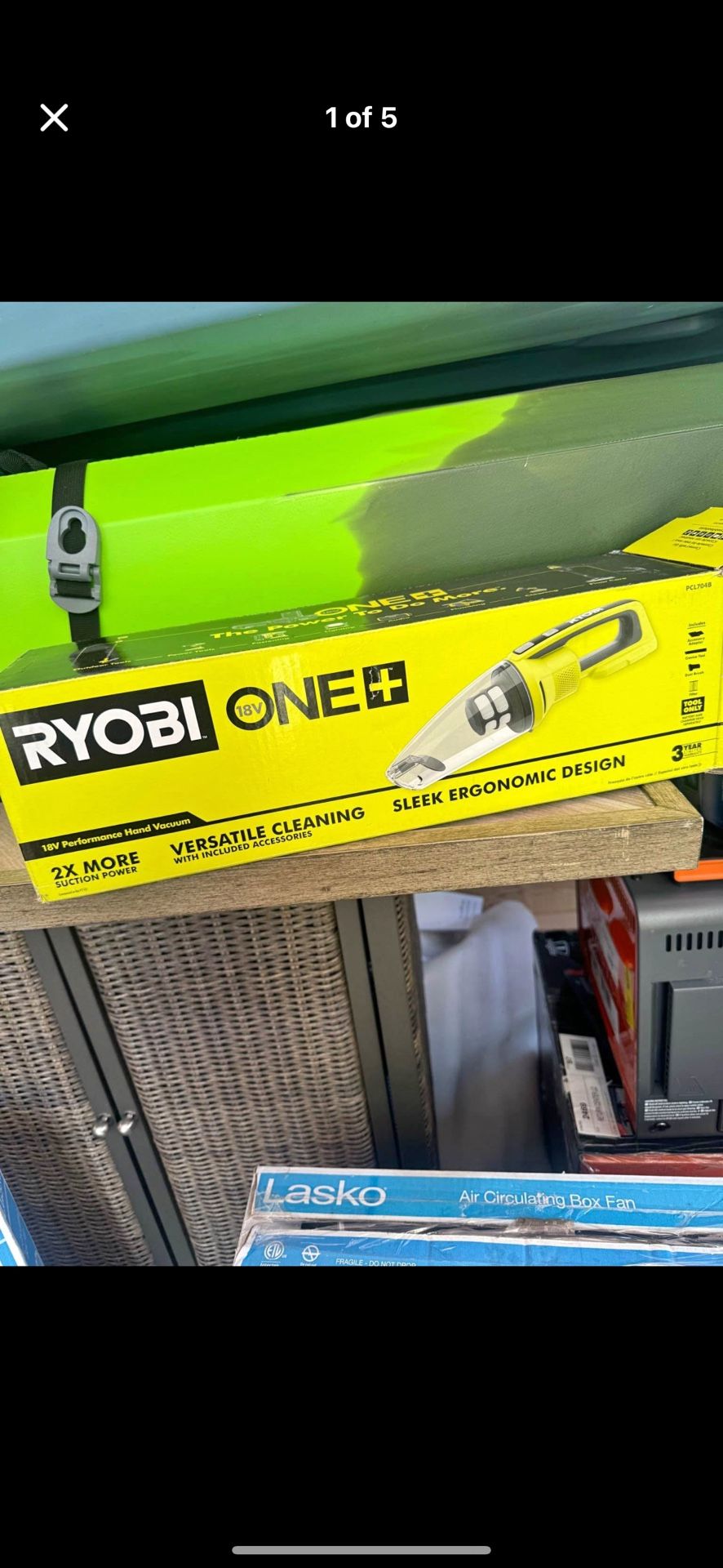 18-Volt ONE + Cordless Performance Handheld Vacuum (Tool Only)