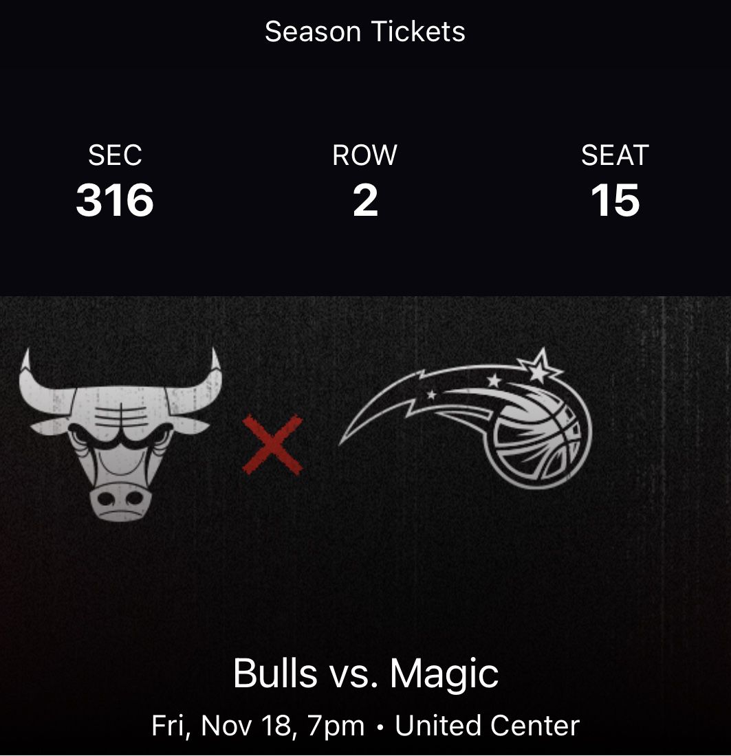 Chicago Bulls Vs Orlando Magic Tickets Tonight Giveaway Night