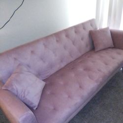 Pink Couch Futon 