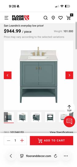 vanity 31in bathroom vanity mirror included