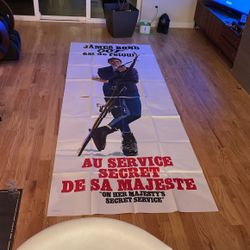 Original  007 James Bond French Massive Movie Poster 