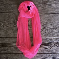 Betseyville Pink Infinity Scarf