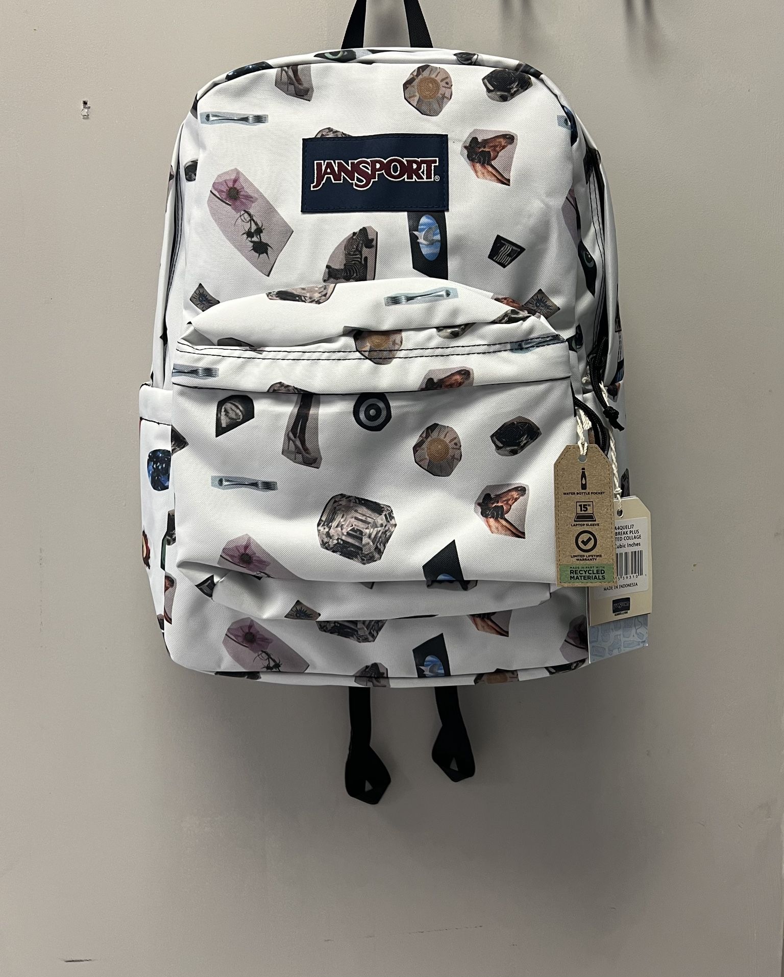 Classic Jansport Backpack Style With Cutout Indie Designs