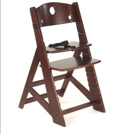 Keekaroo Height Right High Chair Mahogany