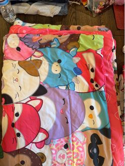 Squishmallows comforter and sheets size Full