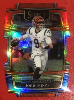 Joe Burrow Die Cut Prizm 