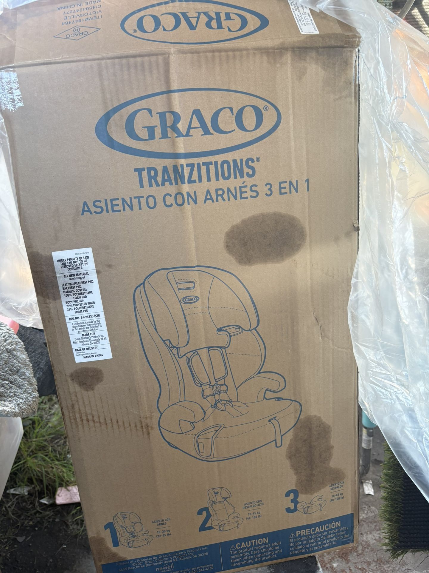 New Brand Graco Car seat 3 In 1