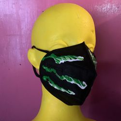 KN95  Mask Custom Painted Art - COVID MASK 