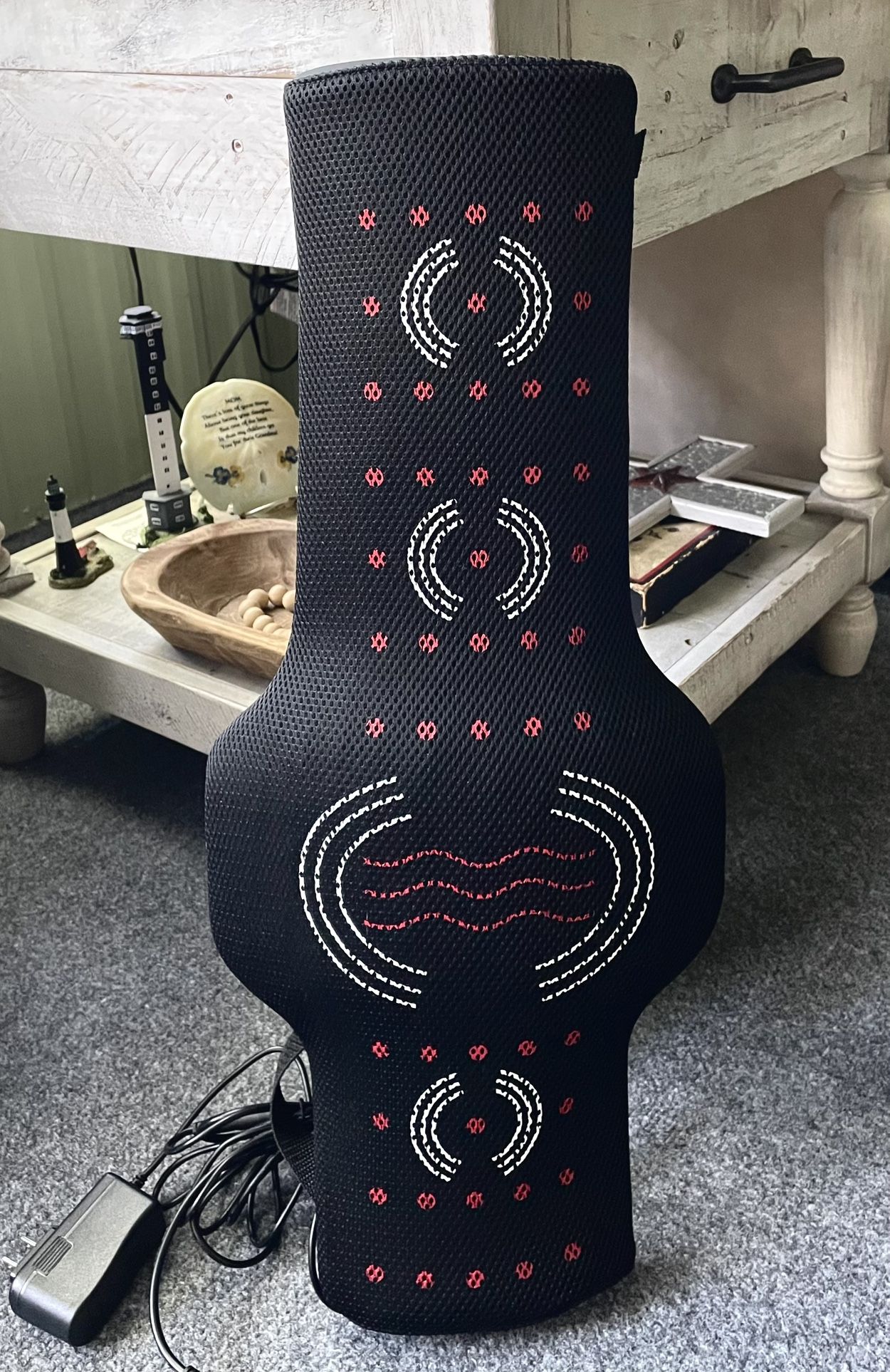 Contour Lumbar Pad with Heated Massage for the Innova ITM5900 Inversion Table