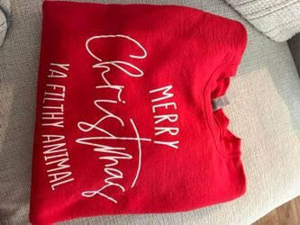 Merry Christmas Sweatshirt SIZE SMALL
