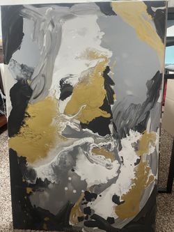 Abstract Canvas Painting