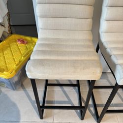Set Of 2 Stylish Counter Stools 