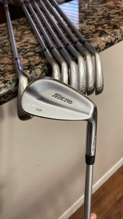 Mizuno MP-68 irons (3-P wedge)
