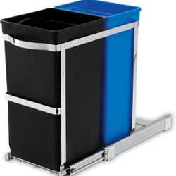simplehuman 9.3 Gallon Undersink Trash Can