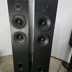 Polk Audio R50 Two-Way Floorstanding Loudspeaker - (Black) (Pair) ●●TESTED●●