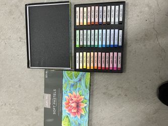 36 color soft pastels set
