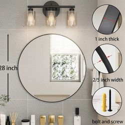 Circle Mirror 28 inch