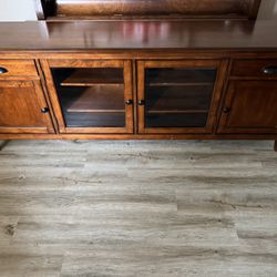 Wood Credenza/TV Stand 