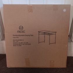 Nice C Folding Table Adjustable Height
