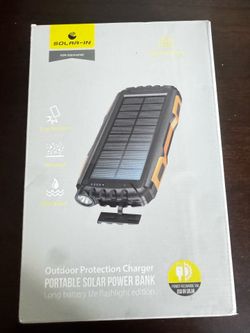 Solar batter bank charger