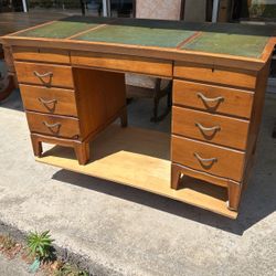 MCM Mahogany Desk 