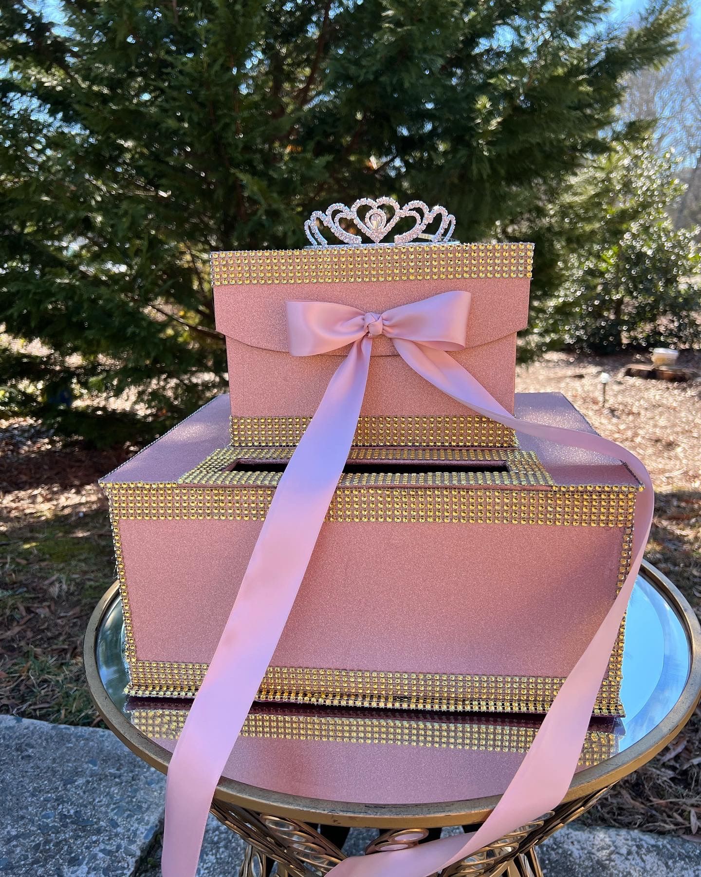 Quinceañera/wedding Envelop Box 