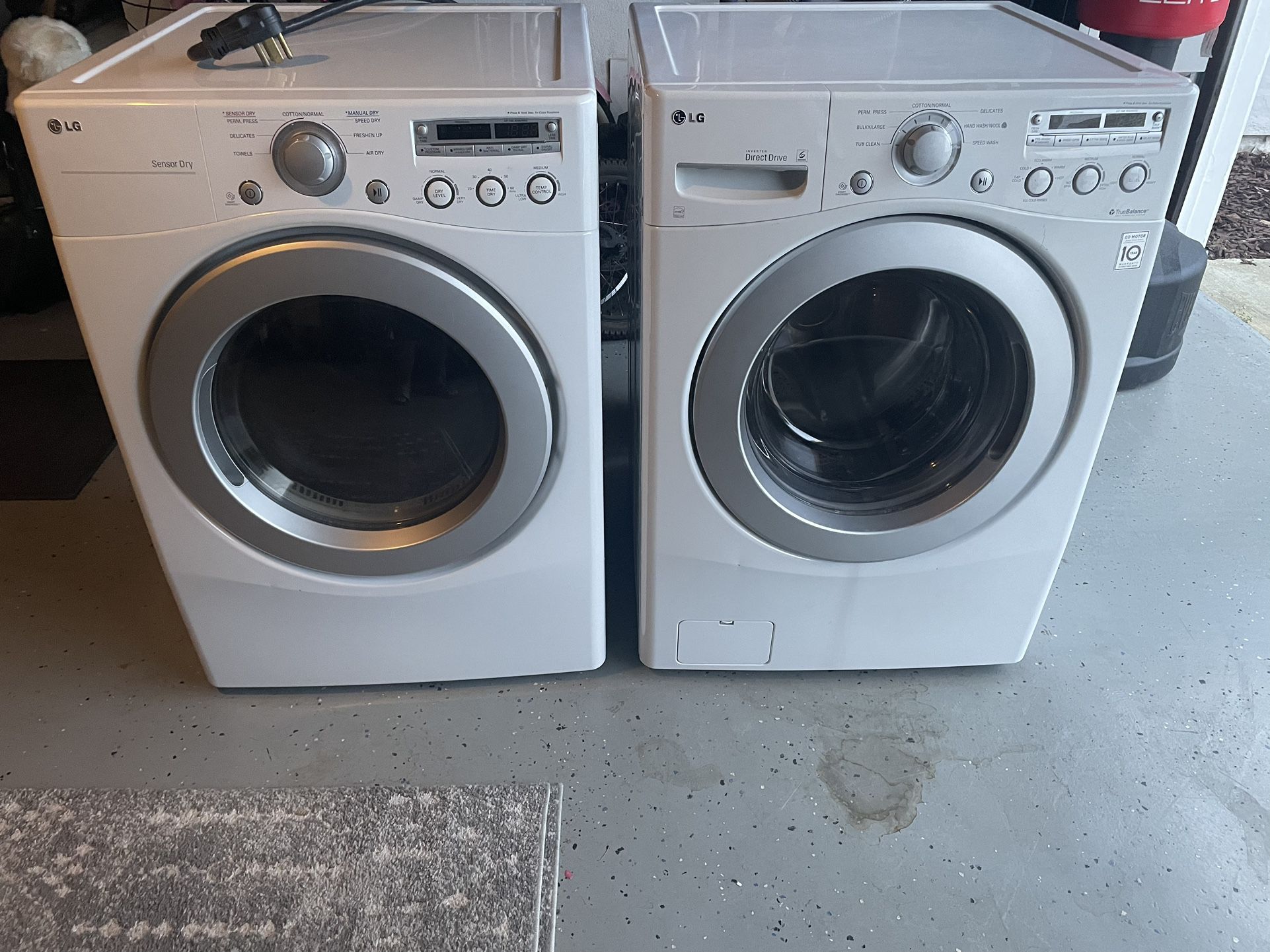 LG Front Load Washer And Dryer 