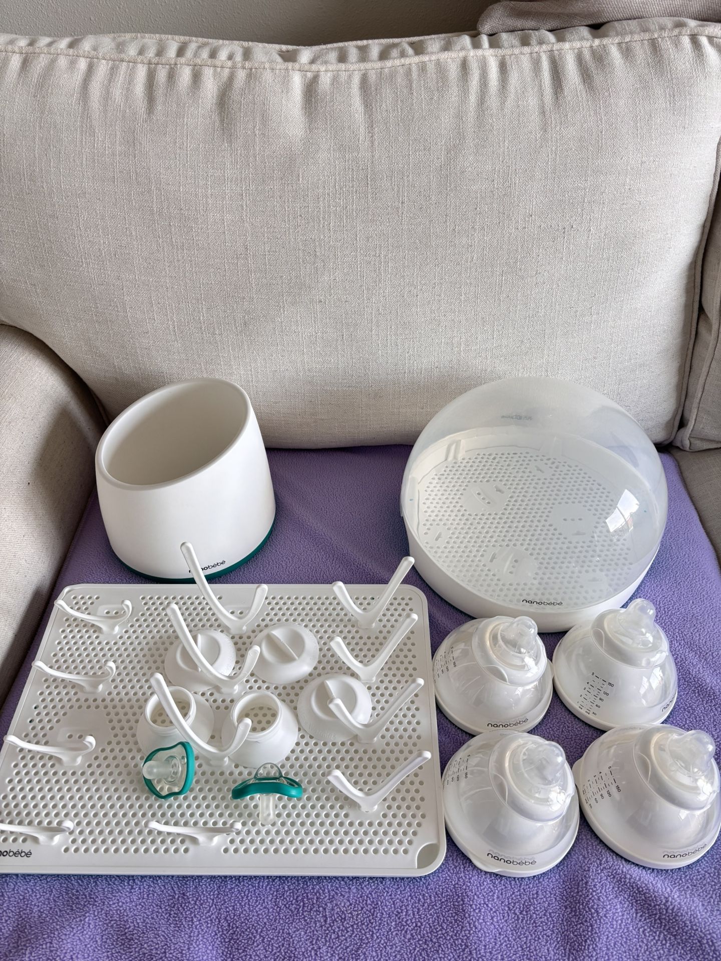 Nanobebe Bottle Feeding Set