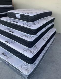 Twin Size Deluxe Mattress And Box Spring 