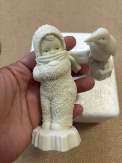 Dept 56 Snowbabies Friendship Club 1998-1999 "Baby It's Cold Outside" Set
