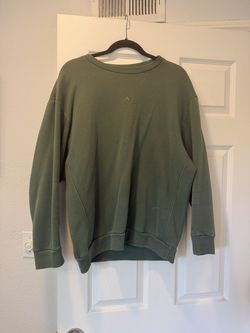 Green adidas sweatshirt