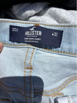 Hollister skinny denim jorts size w32