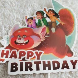 Birthday Party DECORATIONS Package "Turning RED" movie 