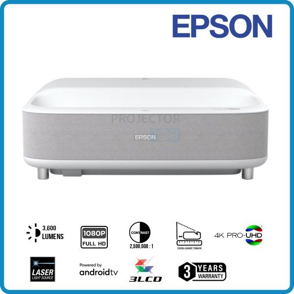 Epson Epiqvision LS300 Laser UST Smart Android Projector 