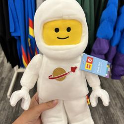 LEGO x Target minifigure astronaut plush white