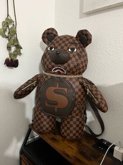 Sprayground “Sharks in Paris” Money Bear Backpack