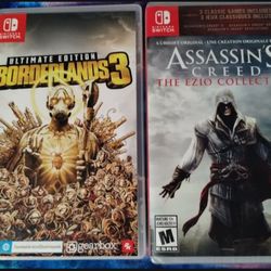 Nintendo Switch Games, $23 Each