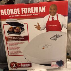 George Foreman Champ Grill 36sq. In