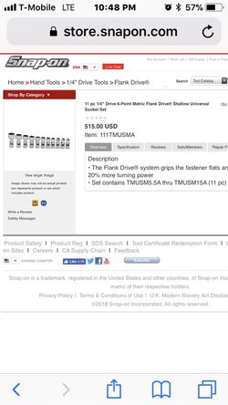 Snap-on SnapOn Snapon Snap On