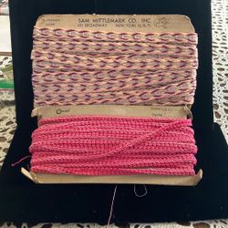 Vintage Pink Upholstery Ribbon 