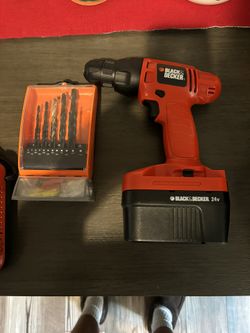Black and Decker cordless drill 