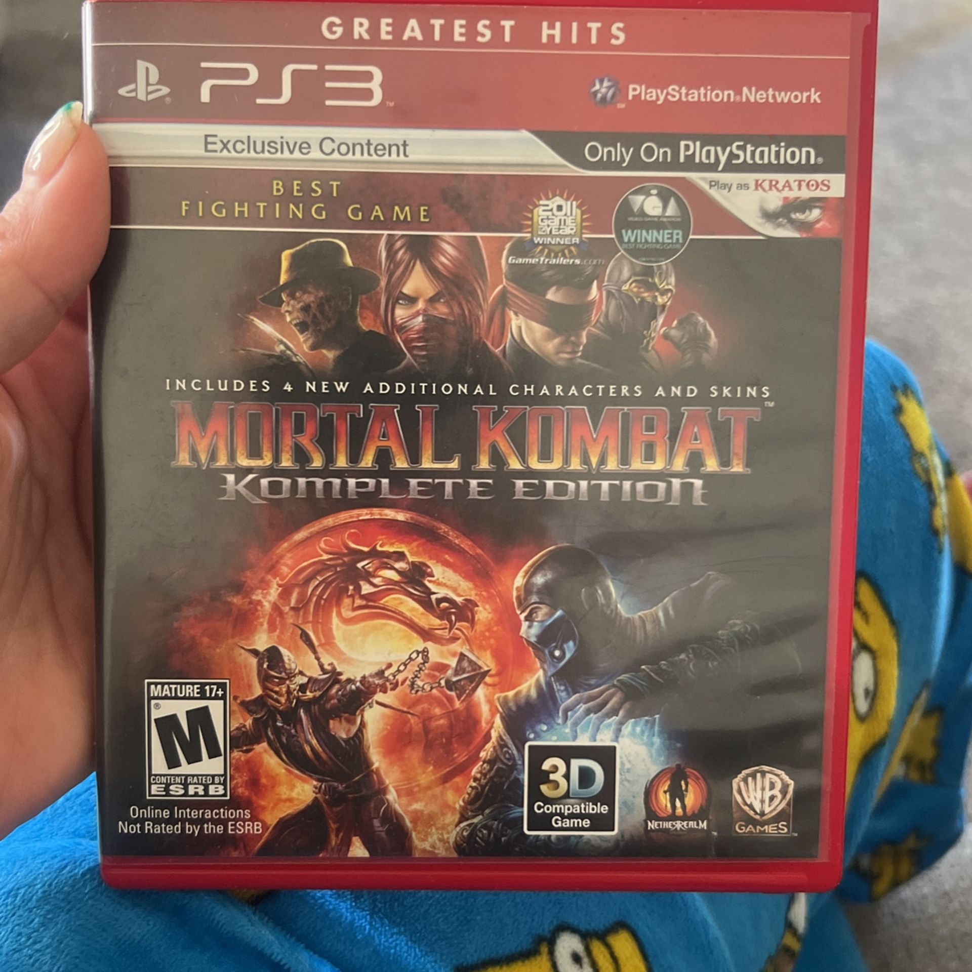 PS3 Mortal Kombat Komplete Edition