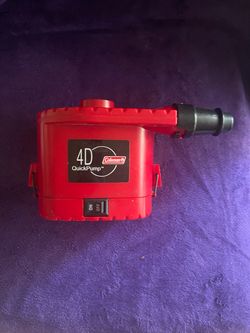 Coleman 4D QuickPump Battery Air Pump Inflator Deflator