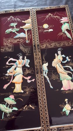 Vintage Chinese wall art