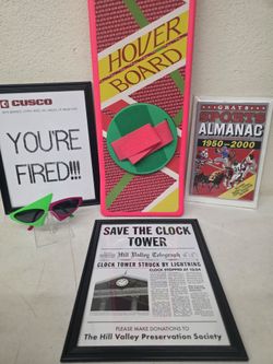 Back To The Future movie collectibles
