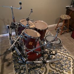 RARE German Sonor Drums w/ Gibraltar Rack !