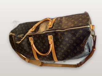 Louis Vuitton Monogram Keepall 50 Bandoulière Duffle Bag