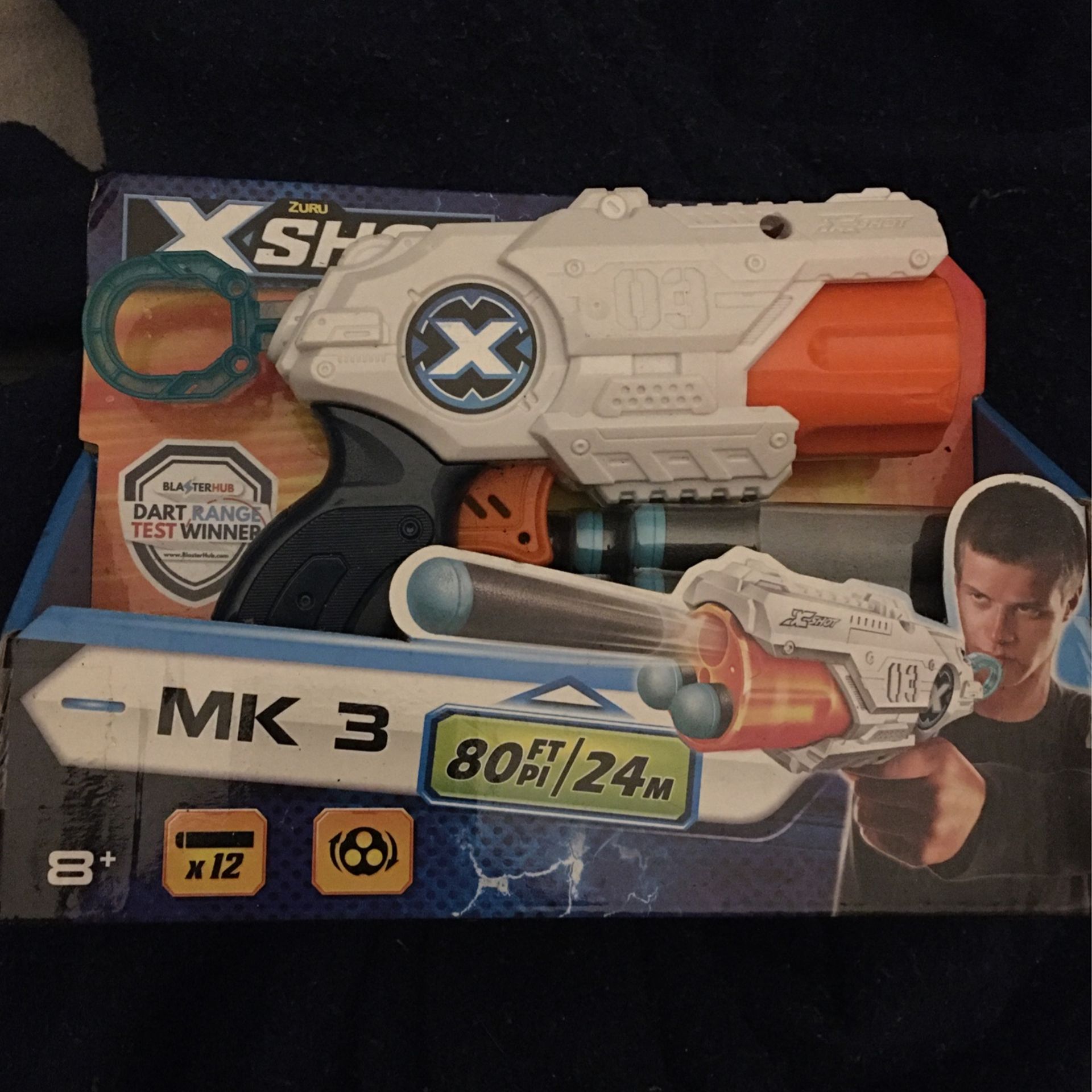 Nerf Gun Zuru X Shot MK3 Includes 12 Foam Darts